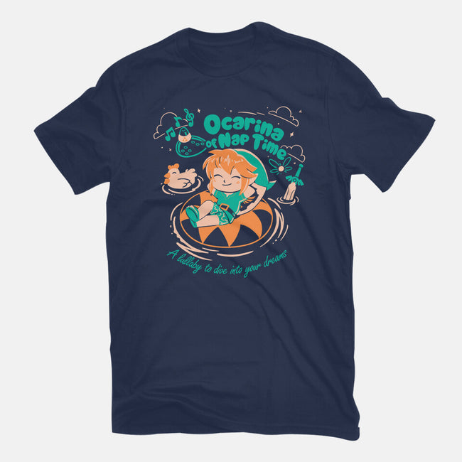 Ocarina Of Nap Time-Unisex-Basic-Tee-estudiofitas