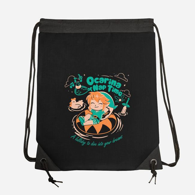 Ocarina Of Nap Time-None-Drawstring-Bag-estudiofitas