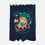 Ocarina Of Nap Time-None-Polyester-Shower Curtain-estudiofitas