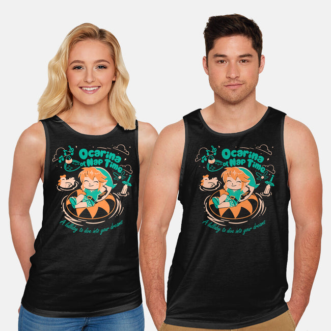 Ocarina Of Nap Time-Unisex-Basic-Tank-estudiofitas