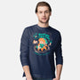 Ocarina Of Nap Time-Mens-Long Sleeved-Tee-estudiofitas