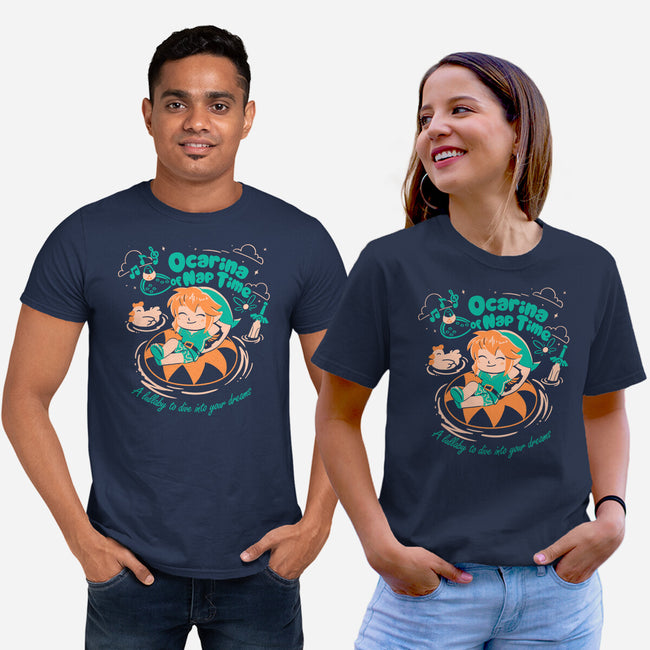 Ocarina Of Nap Time-Unisex-Basic-Tee-estudiofitas