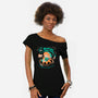 Ocarina Of Nap Time-Womens-Off Shoulder-Tee-estudiofitas