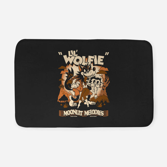 Lil Wolfie-None-Memory Foam-Bath Mat-Nemons