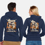 Lil Wolfie-Unisex-Zip-Up-Sweatshirt-Nemons