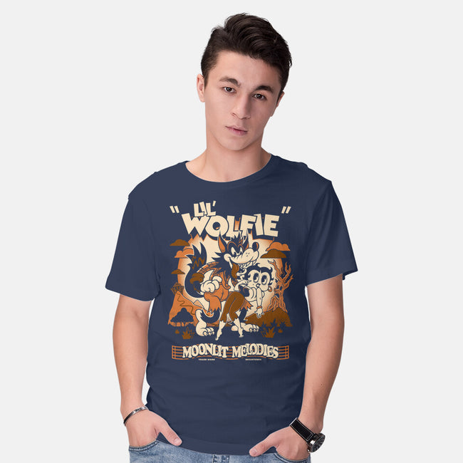 Lil Wolfie-Mens-Basic-Tee-Nemons