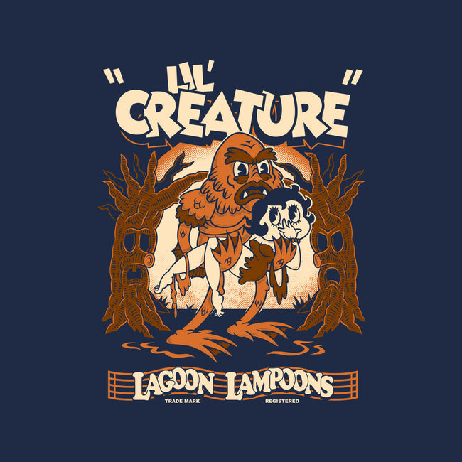 Lil Creature-Womens-V-Neck-Tee-Nemons