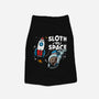 Sloth In Space-Dog-Basic-Pet Tank-Boggs Nicolas