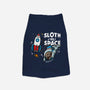 Sloth In Space-Dog-Basic-Pet Tank-Boggs Nicolas