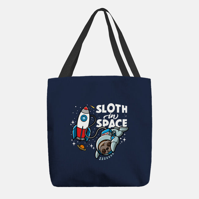 Sloth In Space-None-Basic Tote-Bag-Boggs Nicolas