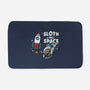 Sloth In Space-None-Memory Foam-Bath Mat-Boggs Nicolas