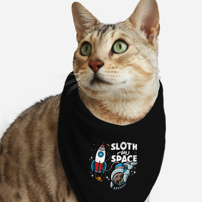 Sloth In Space-Cat-Bandana-Pet Collar-Boggs Nicolas