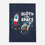 Sloth In Space-None-Indoor-Rug-Boggs Nicolas