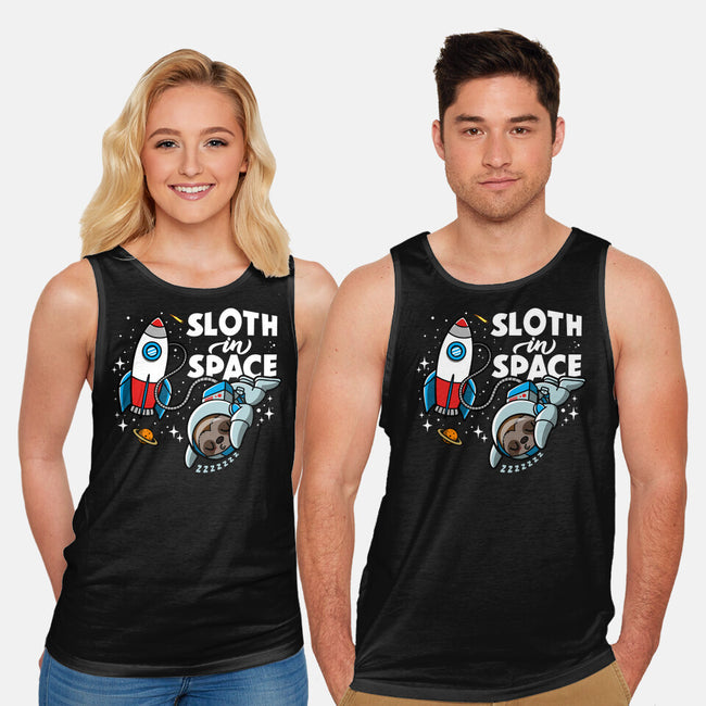 Sloth In Space-Unisex-Basic-Tank-Boggs Nicolas