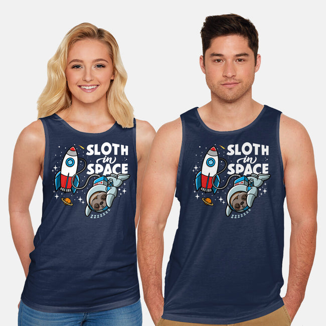 Sloth In Space-Unisex-Basic-Tank-Boggs Nicolas