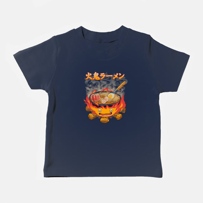 Fire Demon Ramen-Baby-Basic-Tee-rmatix