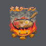 Fire Demon Ramen-None-Removable Cover-Throw Pillow-rmatix