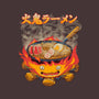 Fire Demon Ramen-None-Removable Cover-Throw Pillow-rmatix