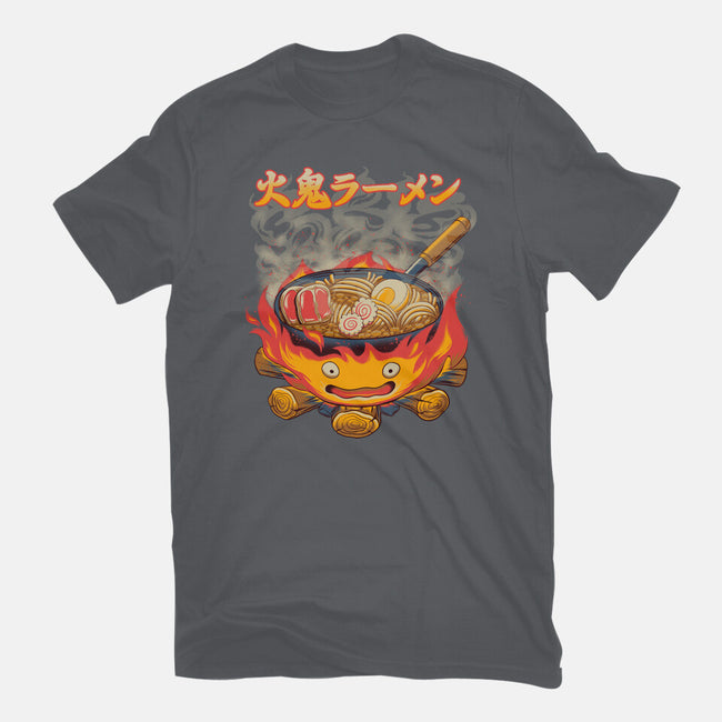 Fire Demon Ramen-Mens-Heavyweight-Tee-rmatix