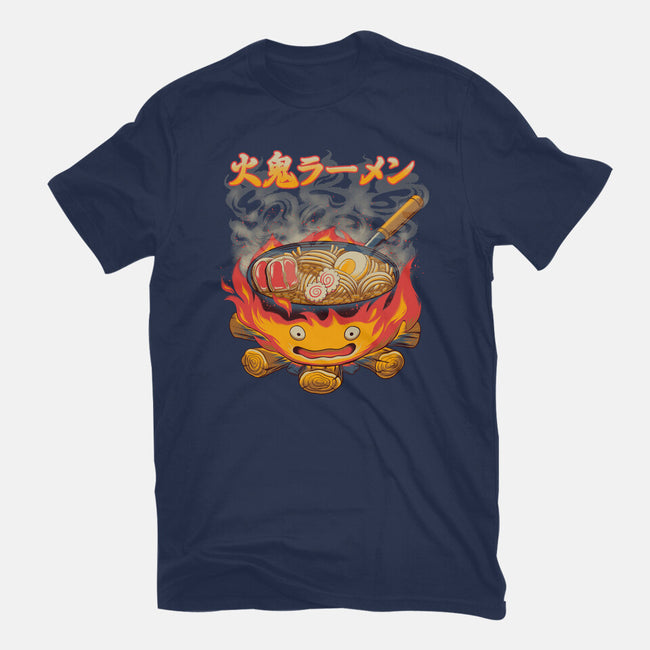 Fire Demon Ramen-Womens-Fitted-Tee-rmatix