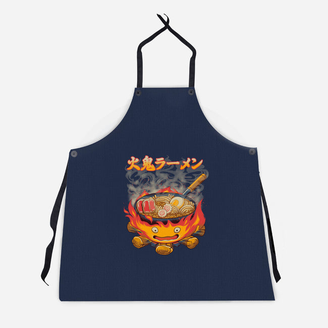 Fire Demon Ramen-Unisex-Kitchen-Apron-rmatix