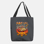 Fire Demon Ramen-None-Basic Tote-Bag-rmatix