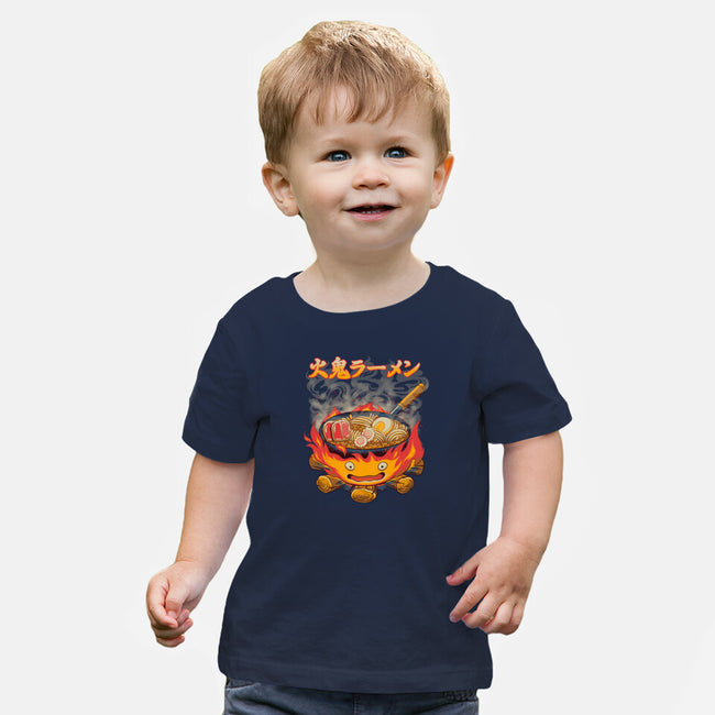 Fire Demon Ramen-Baby-Basic-Tee-rmatix