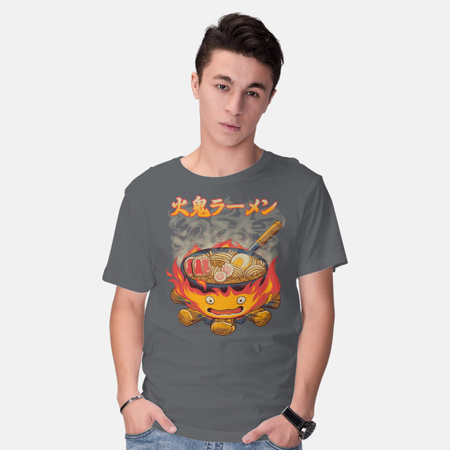 Fire Demon Ramen-Mens-Basic-Tee-rmatix