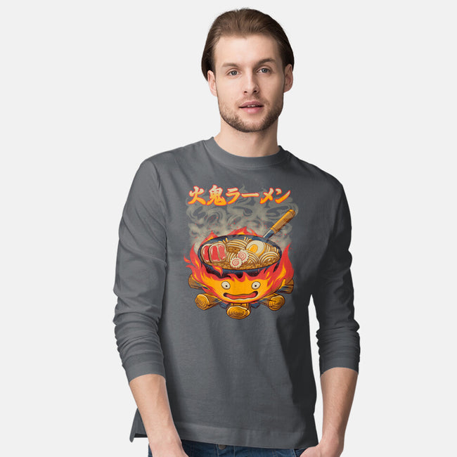 Fire Demon Ramen-Mens-Long Sleeved-Tee-rmatix