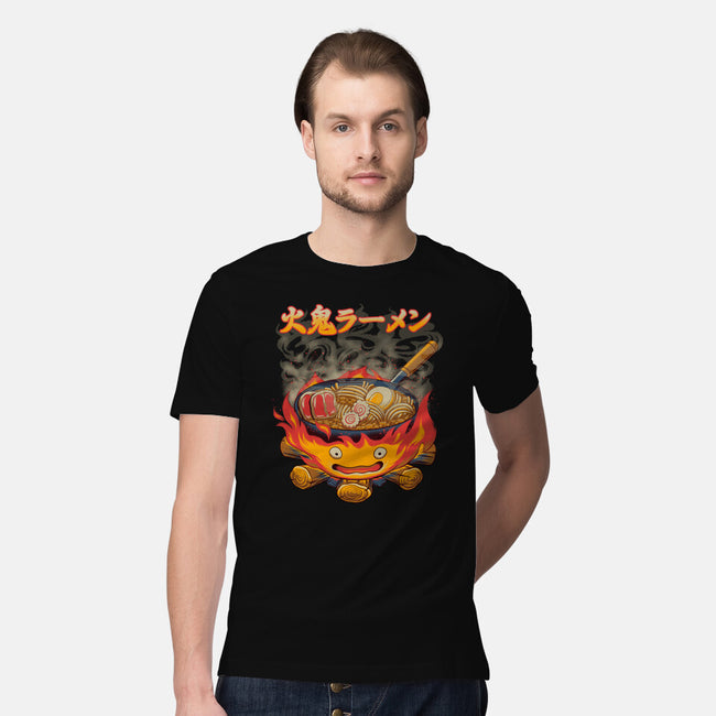 Fire Demon Ramen-Mens-Premium-Tee-rmatix