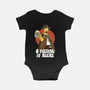 A Fistful Of Beers-Baby-Basic-Onesie-zascanauta