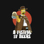 A Fistful Of Beers-Mens-Basic-Tee-zascanauta