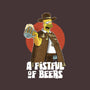 A Fistful Of Beers-None-Removable Cover-Throw Pillow-zascanauta