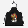 A Fistful Of Beers-Unisex-Kitchen-Apron-zascanauta