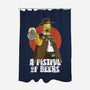 A Fistful Of Beers-None-Polyester-Shower Curtain-zascanauta