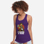 A Fistful Of Beers-Womens-Racerback-Tank-zascanauta