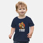 A Fistful Of Beers-Baby-Basic-Tee-zascanauta