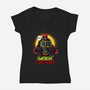 Traveling To The Wrong Universe-Womens-V-Neck-Tee-Diego Oliver