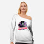 The Malevolent Witch-Womens-Off Shoulder-Sweatshirt-glitchygorilla