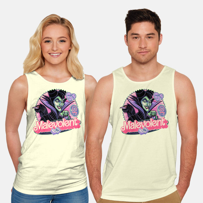 The Malevolent Witch-Unisex-Basic-Tank-glitchygorilla