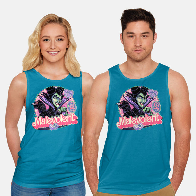 The Malevolent Witch-Unisex-Basic-Tank-glitchygorilla