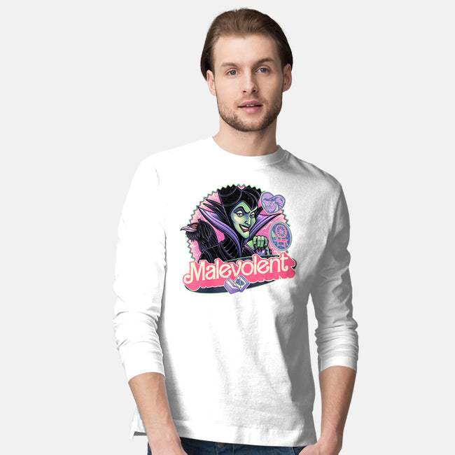 The Malevolent Witch-Mens-Long Sleeved-Tee-glitchygorilla