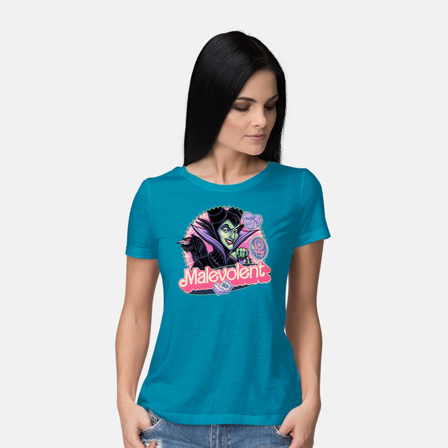 The Malevolent Witch-Womens-Basic-Tee-glitchygorilla