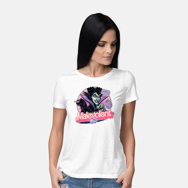 The Malevolent Witch-Womens-Basic-Tee-glitchygorilla