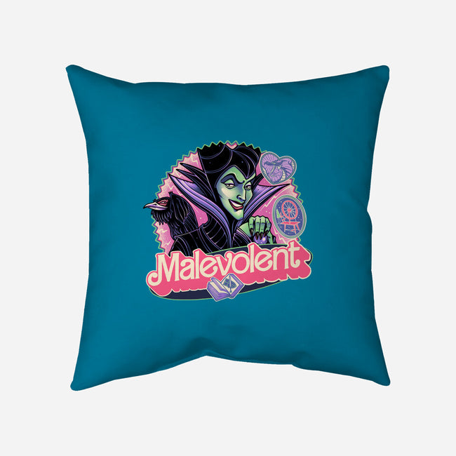 The Malevolent Witch-None-Non-Removable Cover w Insert-Throw Pillow-glitchygorilla