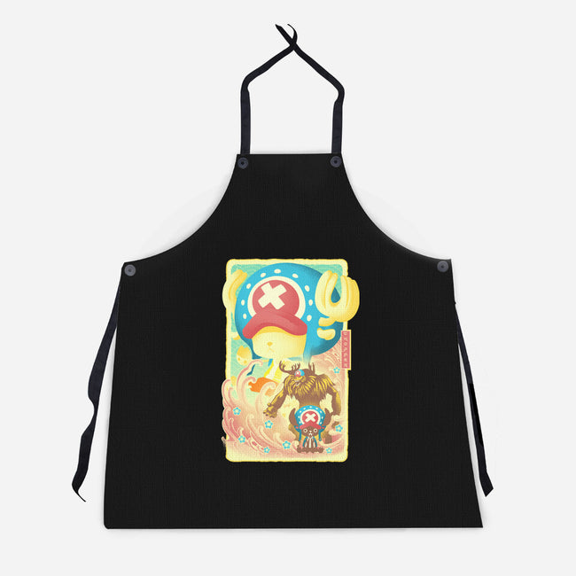 Great Wave Chopper-Unisex-Kitchen-Apron-hypertwenty