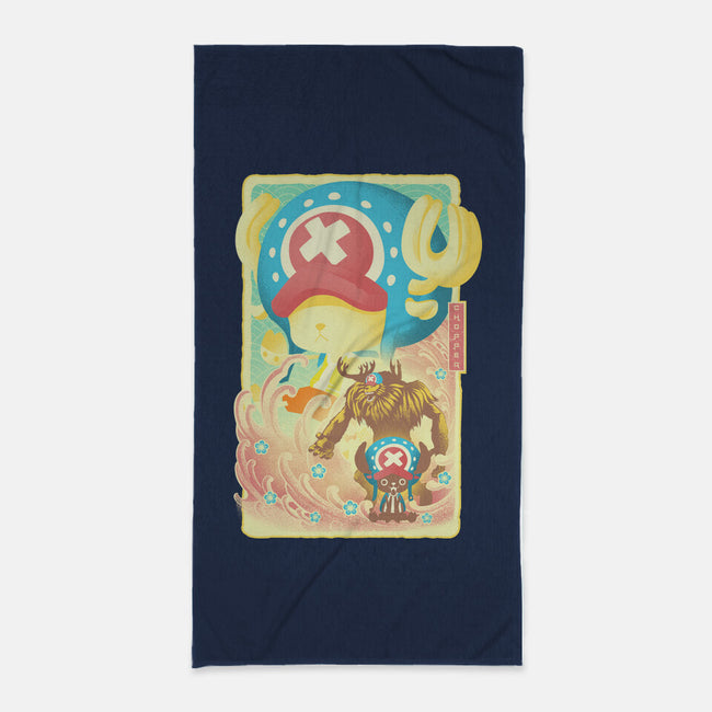 Great Wave Chopper-None-Beach-Towel-hypertwenty