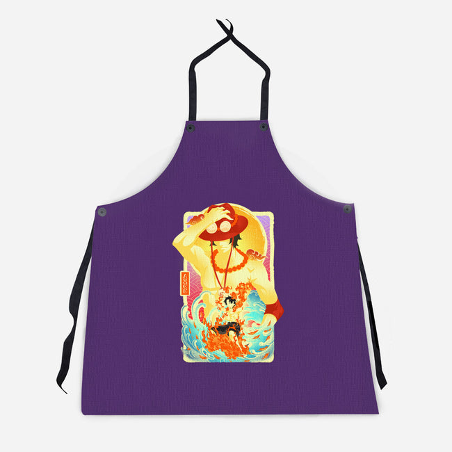 Great Wave Ace-Unisex-Kitchen-Apron-hypertwenty