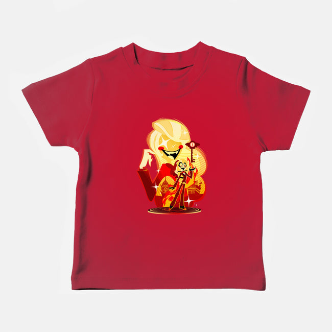 The Princess Of Hell-Baby-Basic-Tee-hypertwenty