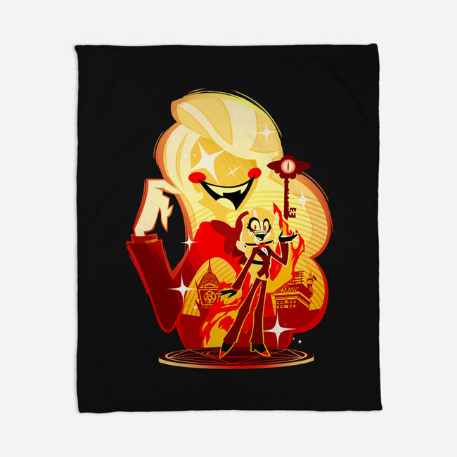 The Princess Of Hell-None-Fleece-Blanket-hypertwenty